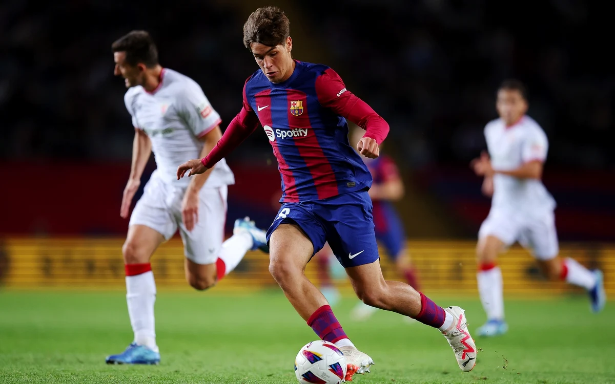 Fotbalistul a devenit cel mai tânăr marcator al Barcelonei (FOTO: Getty Images)