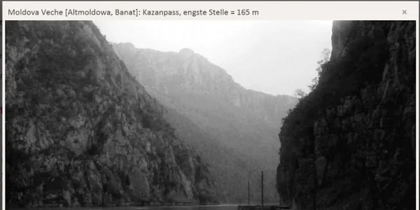 Clisura Dunării în 1942 FOTO http