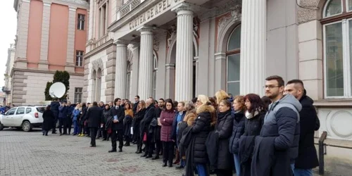 protest magistrati cluj foto stiri de cluj