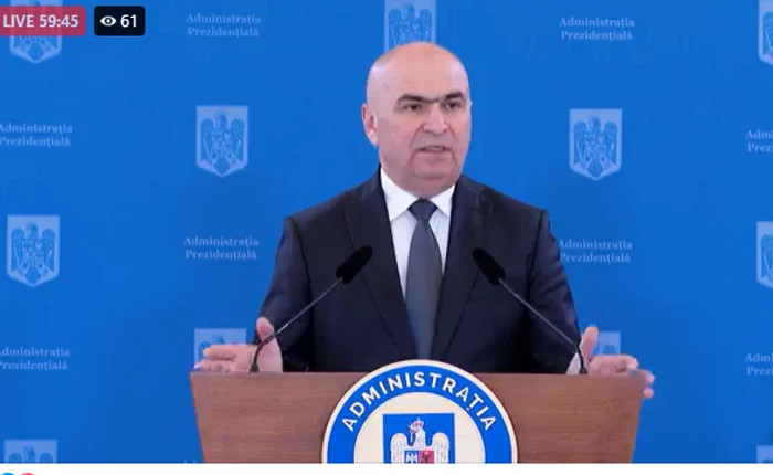 Ilie Bolojan. FOTO captură video Facebook