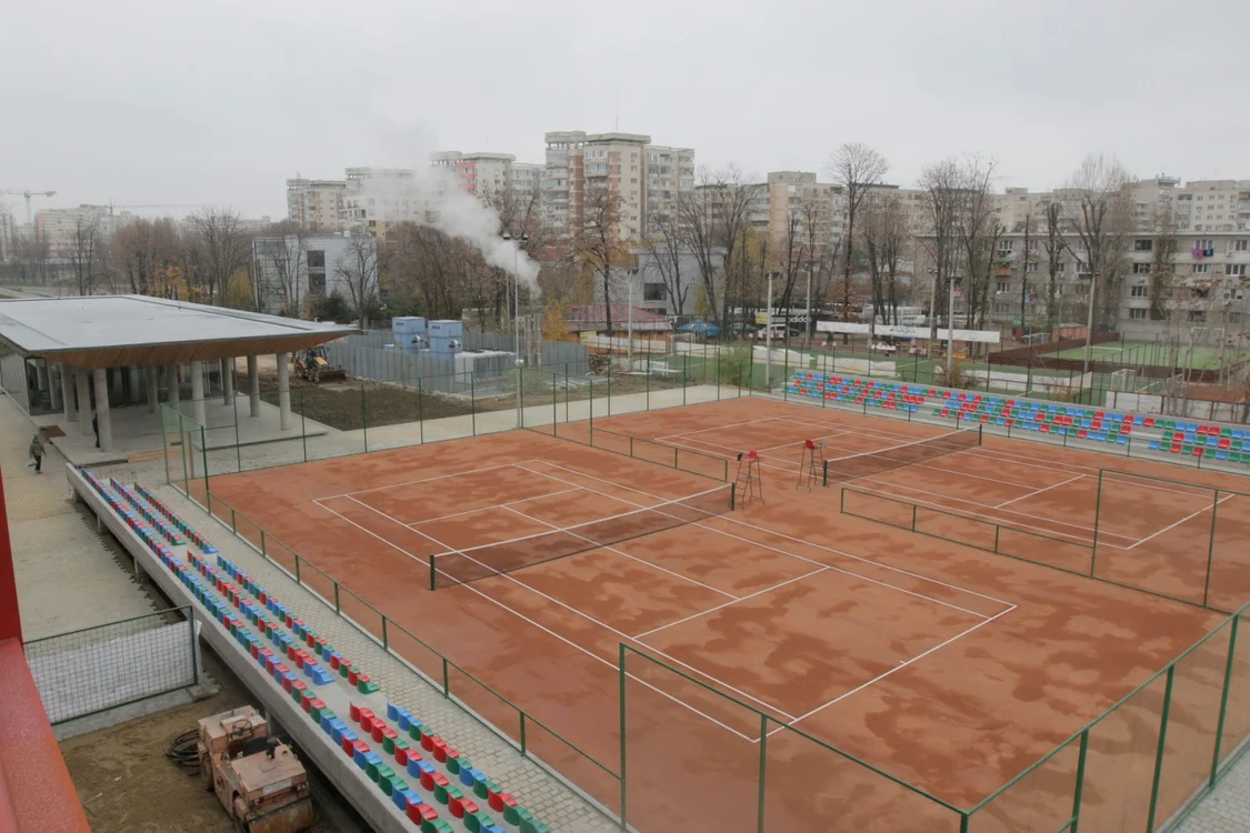 Nou proiect include şase terenuri de tenis FOTO PMB