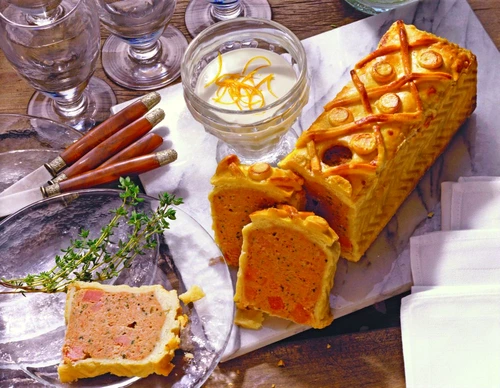 Ham pie with short crust pastry jpeg