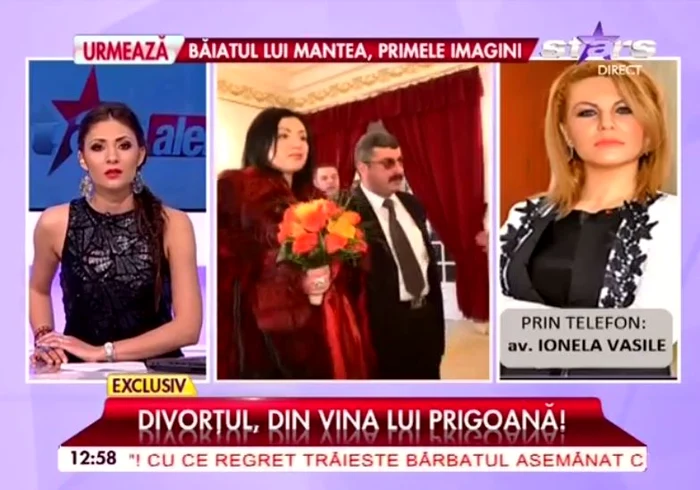 Bahmu şi Prigoană au divorţat pentru a cincea oară