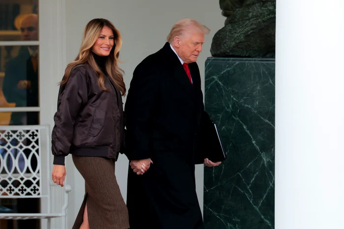 Melania și Donald Trump, la Sărbătoarea Grațierii Curcanului, GettyImages (4) jpg