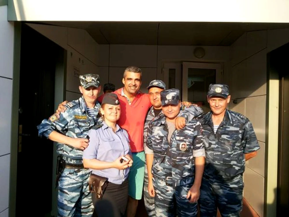 Temisan, ”arestat” în Rusia