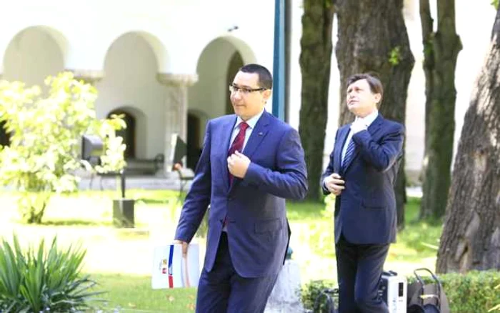 Crin Antonescu şi Victor Ponta, liderii USL FOTO Adevărul