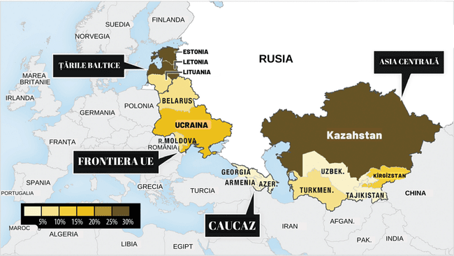 Bumerangul geopolitic lovește Rusia. Va fi capabil Kremlinul să revigoreze „vecinătatea apropiată”?