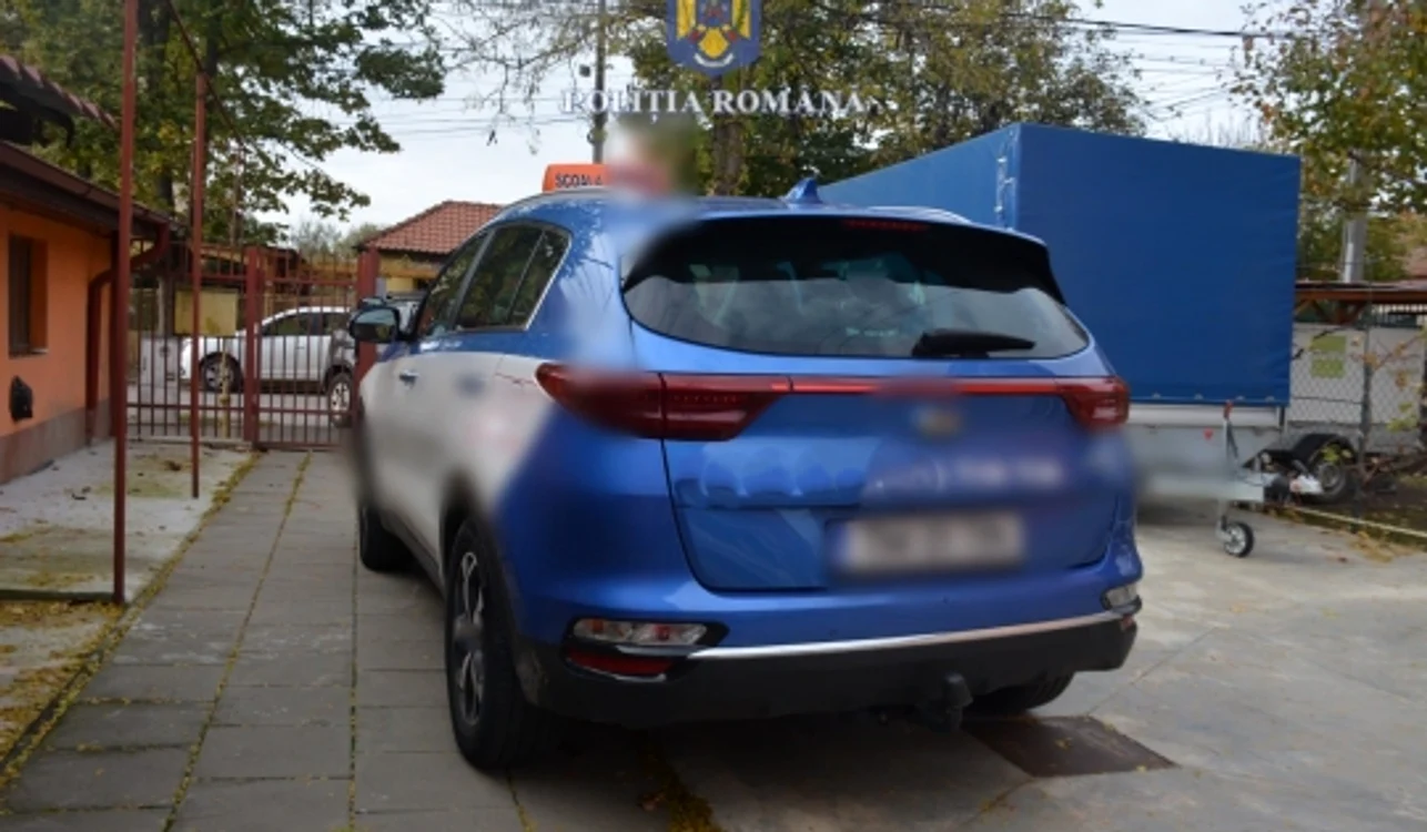 Percheziție în Timiș și Caraș-Severin FOTO Poliția Română