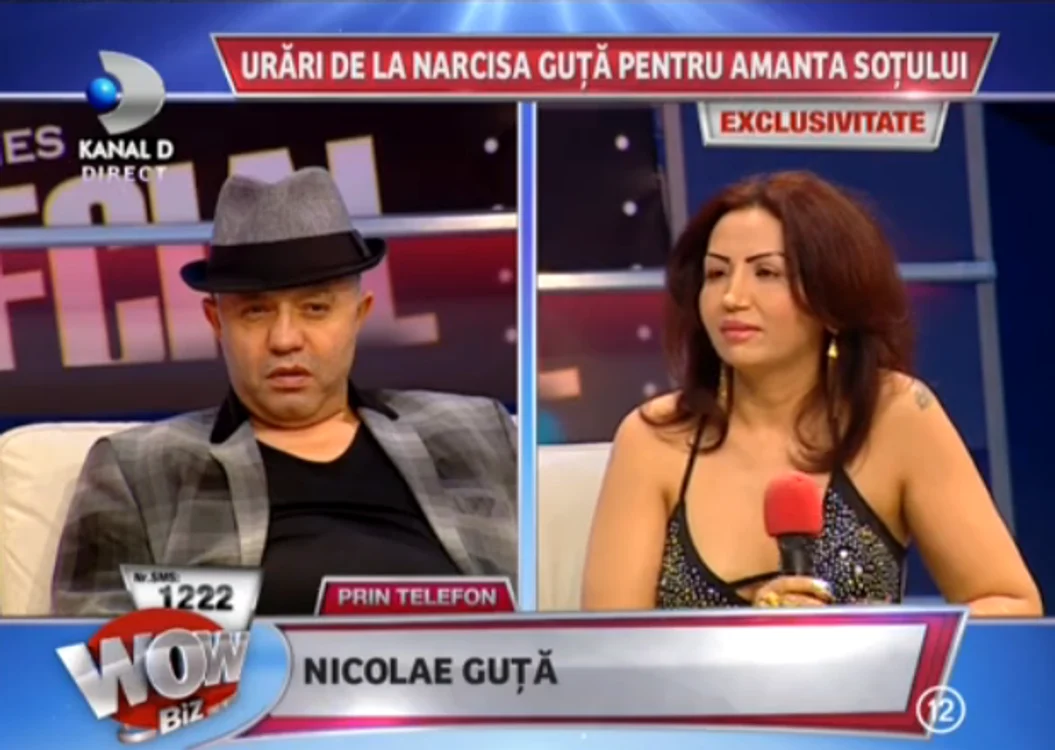 
    Nicolae Guţă şi iubita  