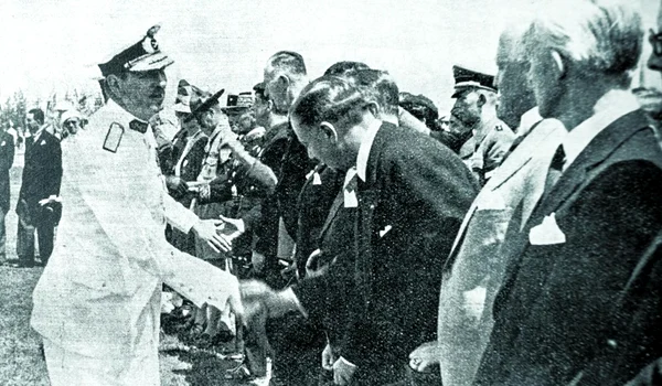 Regele Carol al II-lea la ceferiadă 