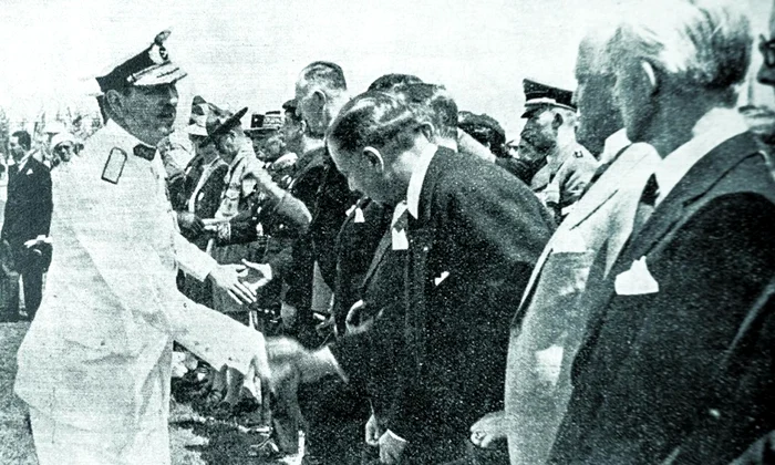 Regele Carol al II-lea la ceferiadă 