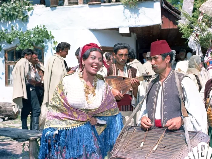 Ileana-Buhoci Gurgulescu în rolul Firei din filmele cu haiduci - Foto: Facebook/ Studiourile Buftea