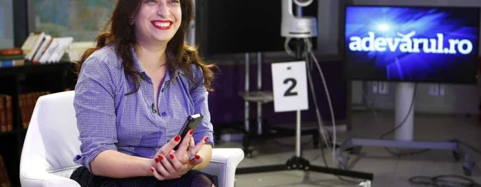 Consultantul de stil Irina Markovits la Adevărul Live FOTO Eduard Enea