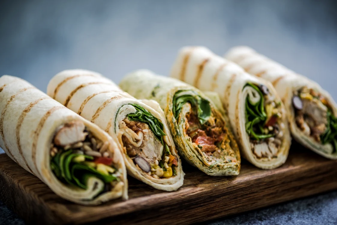Lipie vs. wrap tortilla. Care e mai bună