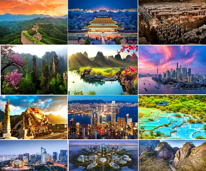 Imagini cu marile atracții turistice ale Chinei