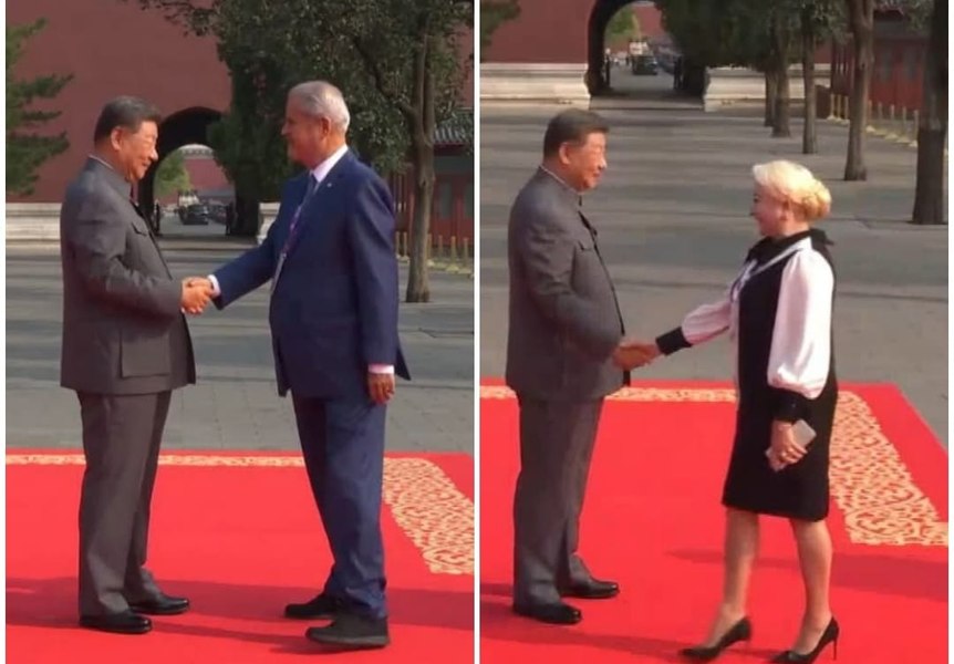 Ce transmite ambasada Chinei cu privire la participarea foștilor premieri Năstase și Dăncilă la parada lui Xi de la Beijing