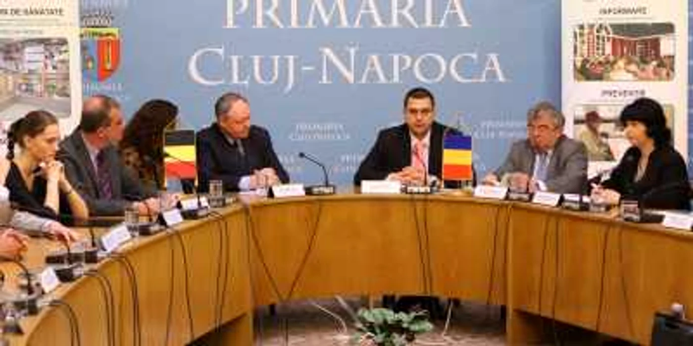 Ambasadorul Belgiei s-a întâlnit cu primarul Clujului
