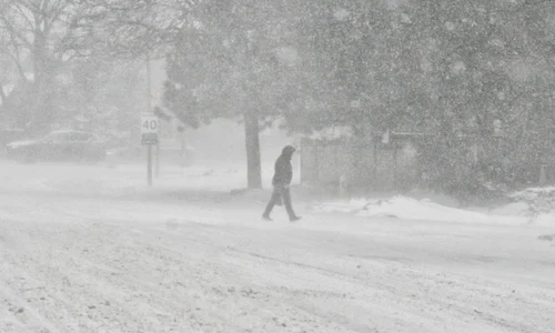 Viscol puternic în Canada și America de Nord. FOTO Profimedia