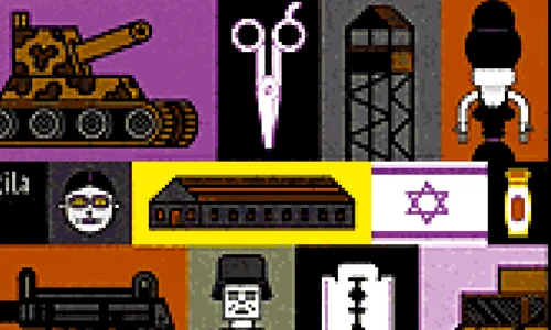 "Nazistul si frizerul"   lansare de carte la Iași gif