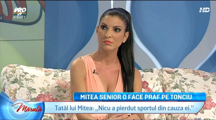 Andreea Tonciu a dezminţit acuzaţiile tatălui lui Nicky Mitea