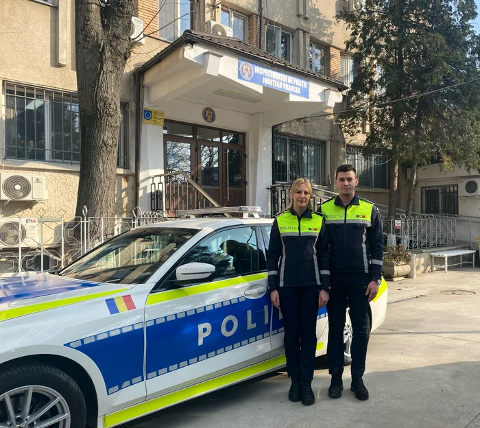 Polițiștii dați ca exemplu de IPJ Vrancea. FOTO IPJ Vrancea