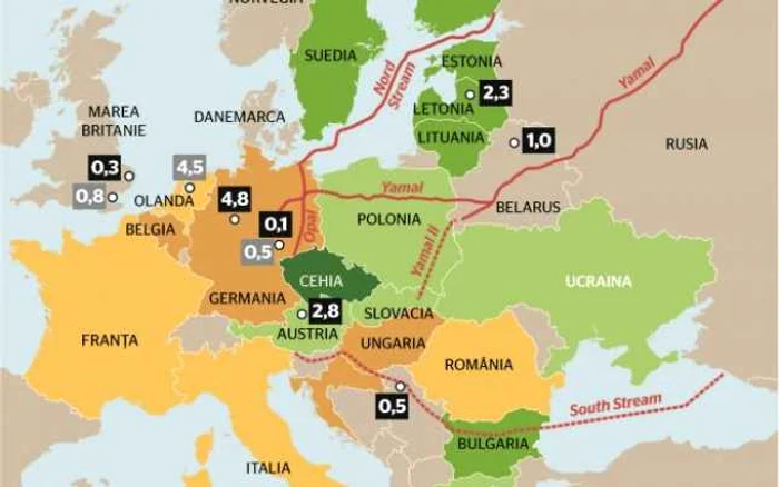 harta gaze europa infografie