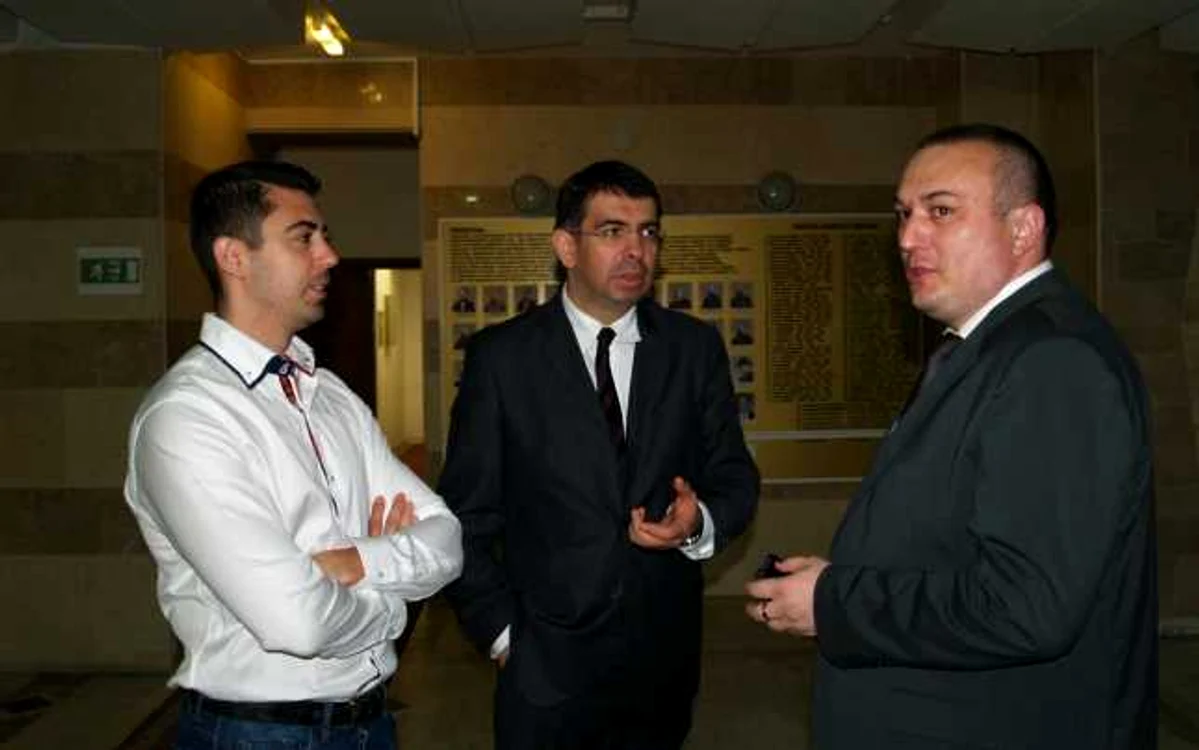 Vlad Cosma, Robert Cazanciuc, Iulian Bădescu. FOTO CJ Prahova