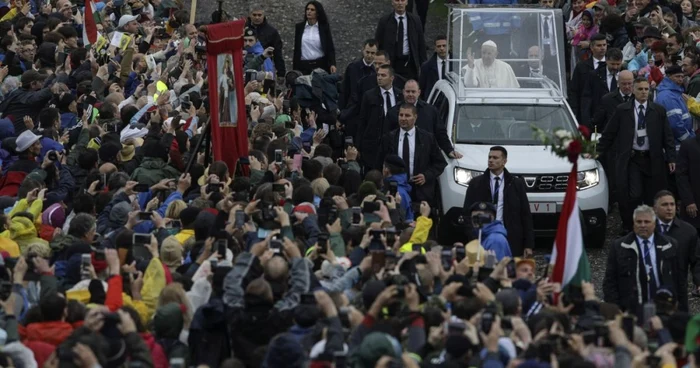 Papa Francisc la Șumuleu Ciuc (2019) FOTO: Inquam Photos