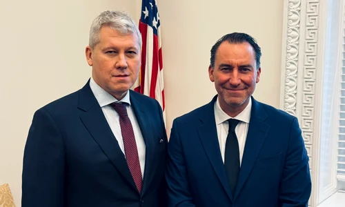 Cătălin Predoiu s a întâlnit la Casa Albă cu Jarrod Agen FOTO X @JarrodAgen jpeg