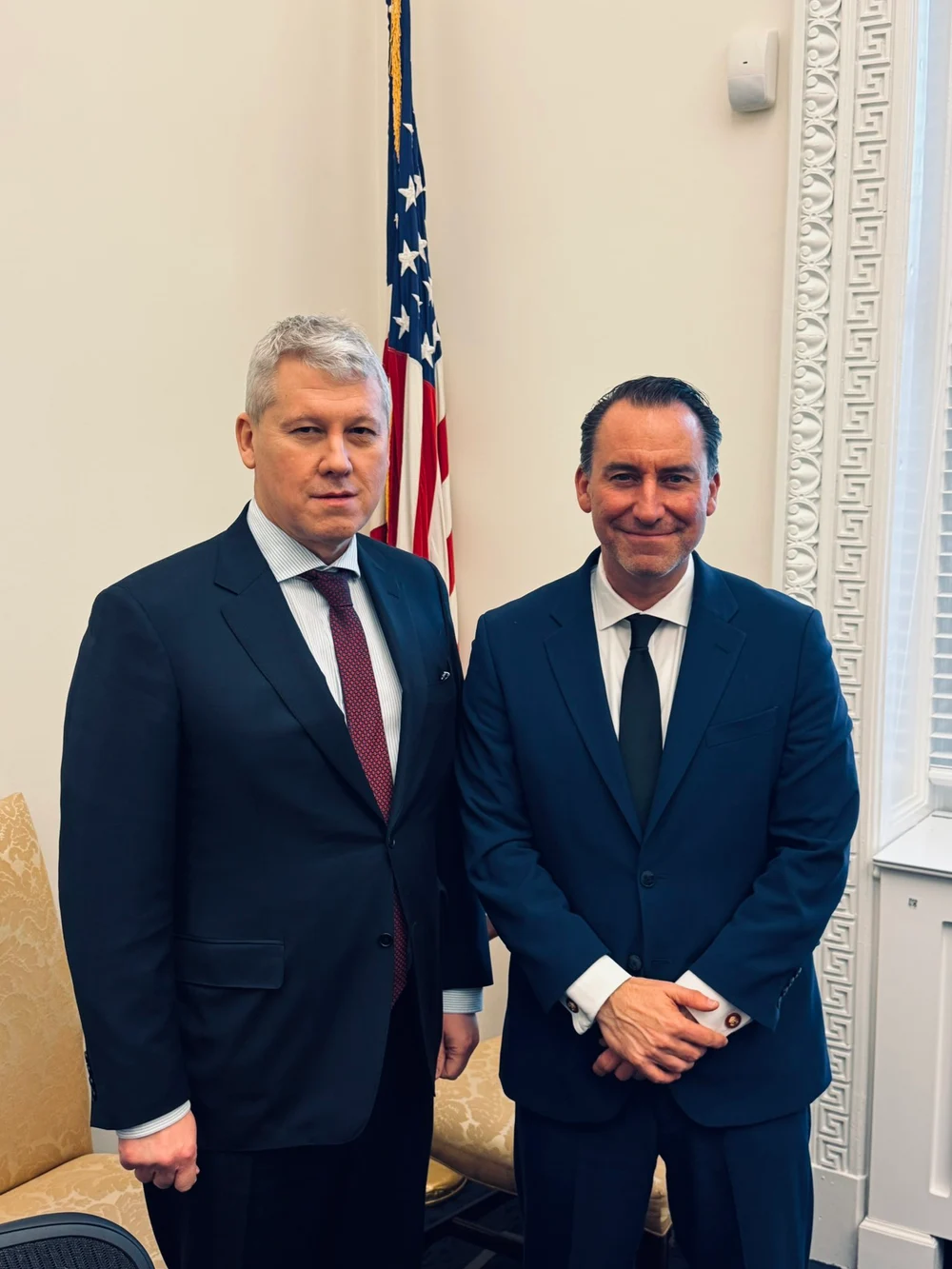 Cătălin Predoiu, discuții strategice la Casa Albă cu consilierul lui Trump: „O întâlnire bună”