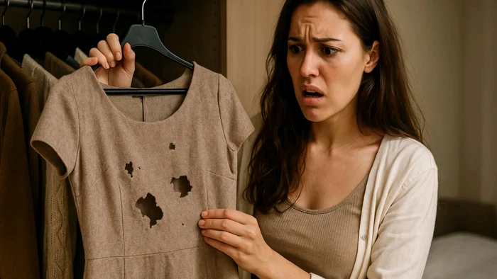 Cum să scapi de moliile din dulap.