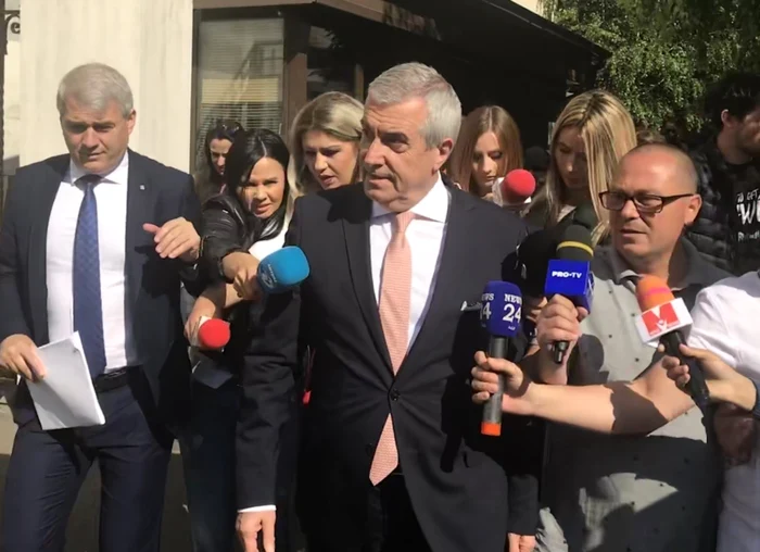 Călin Popescu Tăriceanu la ÎCCJ, prezent la ultimul termen din dosarul/ Foto: Adevărul