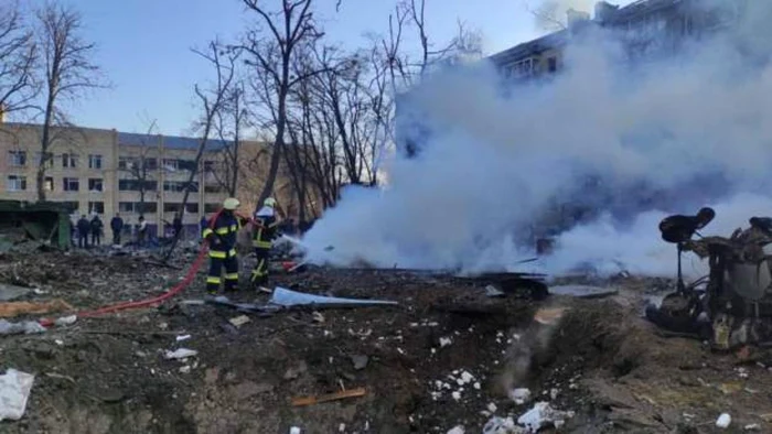 Foto Serviciile de Urgenţă ucrainene