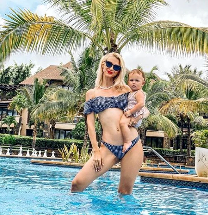 Andreea Bălan și mezina Clara