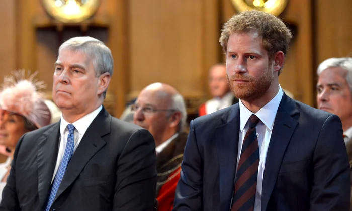 Prințul Andrew alias Andrew Mountbatten Windsor și Prințul Harry   GettyImages 539186898 jpg
