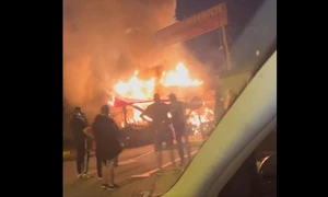 incendiu angro Pitesti captura info trafic pitesti jpg