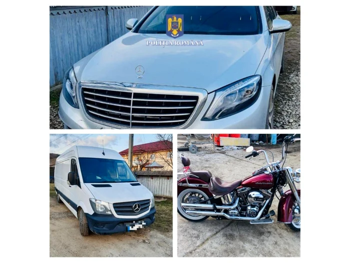 Autovehiculele au fost confiscate FOTO Poliția Neamț