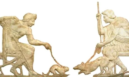 Animale de companie aveau şi vechii greci jpeg