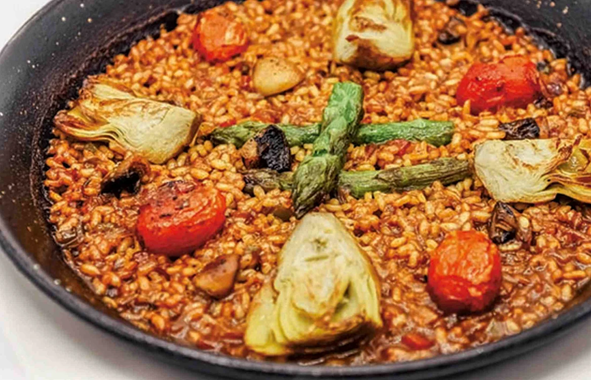 paella cu legume jpg
