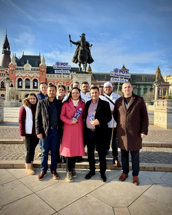 Formațiunea îl susține pe Călin Georgescu în cursa prezidențială FOTO Facebook / Partidul POT