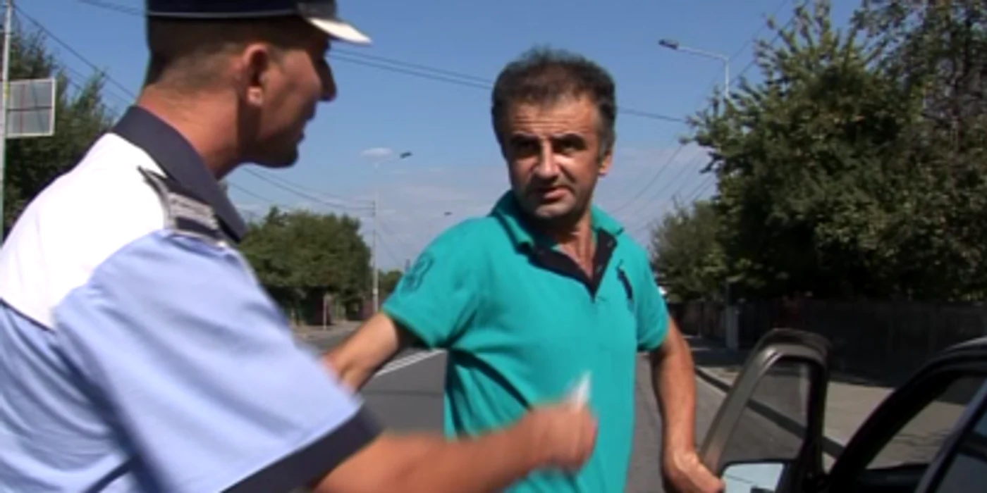 Șoferul nu a vrut, inițial, să meargă la poliție