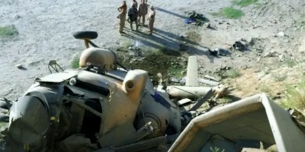 accident aviatic în provincia Balucistan foto twitter
