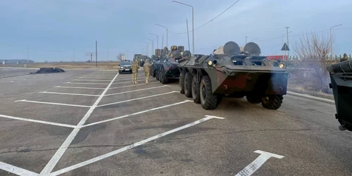 convoi militar foto Facebook