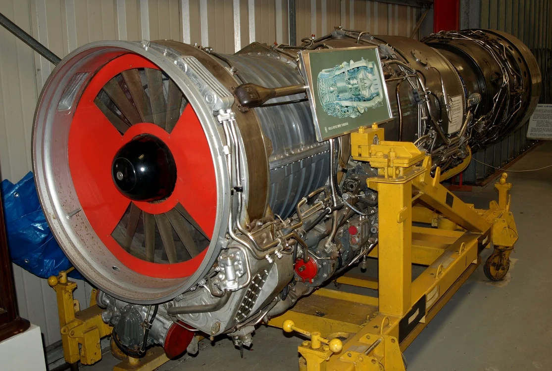 Motorul Rolls-Royce Spey 202, râvnit de români pentru a echipa avionul supersonic