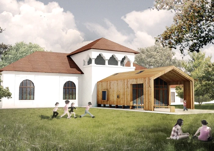 Așa ar trebui să arate în toamna anului viitor centrul socio-medical destinat copiilor grav bolnavi din Adunații Copăceni