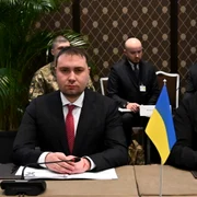 Kirilo Budanov alături de secretarul ucrainean al apărăii Rustem Umerov la Geneva FOTO profimedia jpg