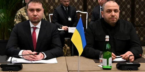 Kirilo Budanov alături de secretarul ucrainean al apărăii Rustem Umerov la Geneva FOTO profimedia jpg