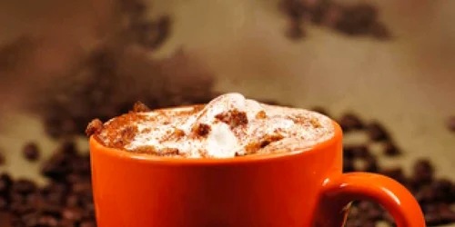 orange cup cafea