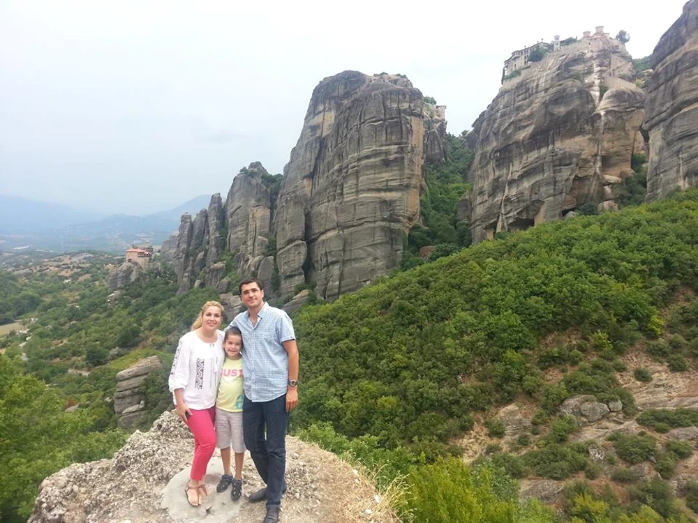 Gelu Voicu la Meteora