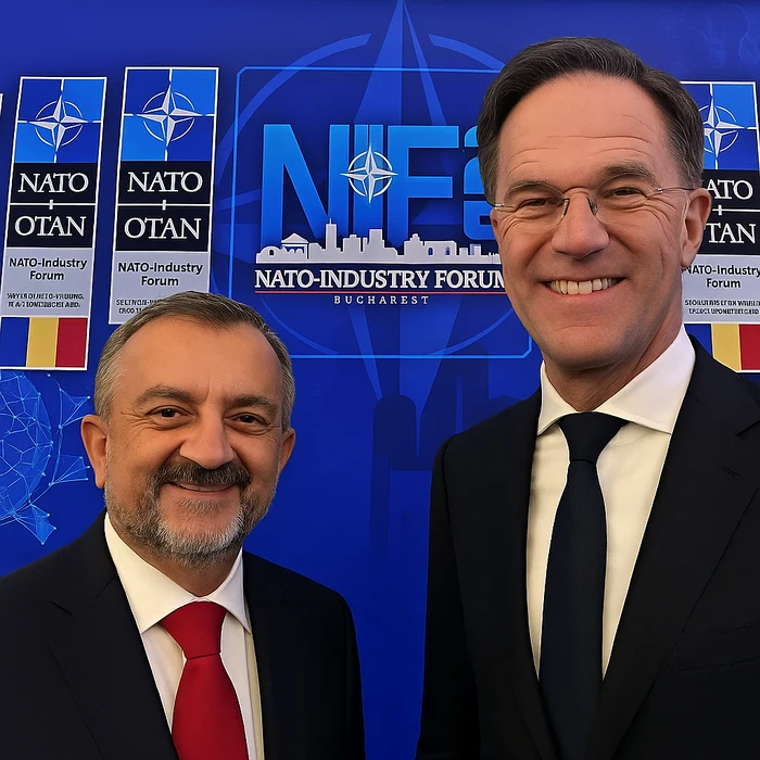 At NIF25 Bucharest with NATO Secretary General Mark Rutte